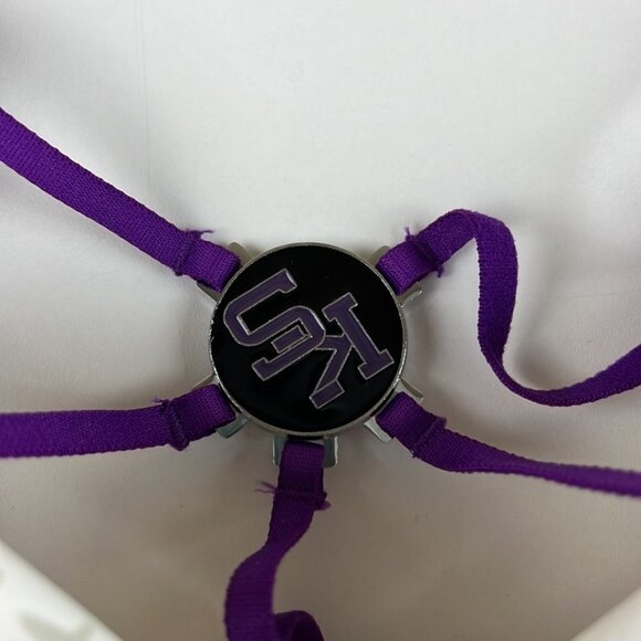 Nwot nuyu padded t-shirt bra with purple  straps - Picture 2 of 7